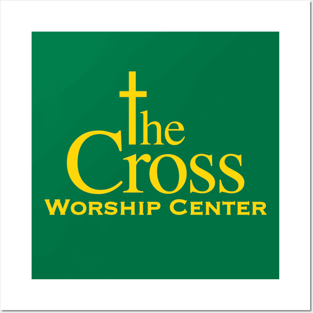 TCWC classic logo in Yellow letters (Ducks) Wall Art by thecrossworshipcenter